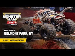 Monster Jam: Belmont Park, NY - 4 (Full Event) | Feb 9, 2025 | Arena Central