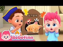 🐈❓ Have You Seen My Cat, Boo?ㅣEP152ㅣSong for KidsㅣBebefinn Nursery Rhymes