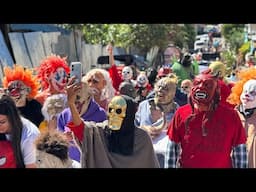 🤡FESTIVAL DE ENMASCARADOS FIESTAS PATRONALES SAN SEBASTIÁN SAN VICENTE 🇸🇻