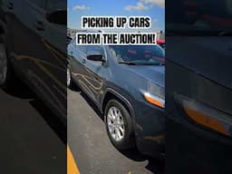 Picking Up Cars From the Auction! Buy online. Pay online and sell online!