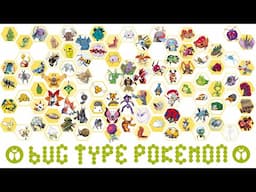 All Bug Type Pokémon. Misty , GO AWAY!!