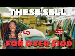 These Brands ReSell for over $100 | Selling on Ebay & Poshmark