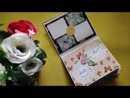 CREATIVE AND UNIQUE SCRAPBOOK TUTORIAL | FOR BEST FRIEND | EASY AND QUICK DIY ALBUM #diy #handmade