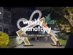 Weekly Monotony (Dec 16-22 2024 Vlog)