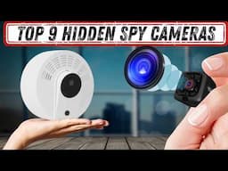 9 HIDDEN SPY CAMERAS with the Longest Battery Life!