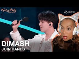 Dimash featuring Wei Wei - Join Hands | Reaction