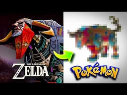 Turning Zelda's Majora's Mask BOSSES into POKEMON