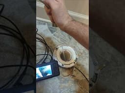 Easy Leak Testing #shorts #plumbing #toiletdrain #toilet #drainleak #diy #bathroomremodel