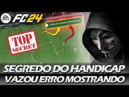 FC 24 l  HANDICAP CONFIRMADO VAZOU MENSAGEM MONSTRO A MUDANÇA NO JOGO EA SPORTS FC 24 EAFC24