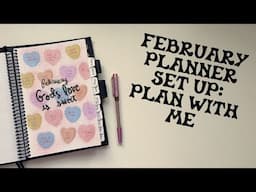 February Planner Set Up: Plan with Me | Creative Faith & Co.