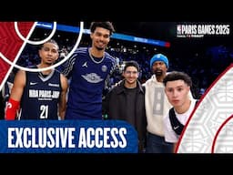 NBA PARIS ALL ACCESS! 📹 | Behind The Scenes As Wembanyama Goes To Paris!