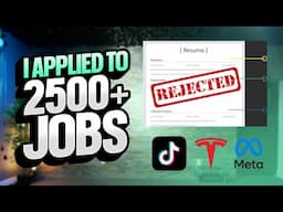 How I applied to 2500 Jobs