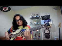 Speed Slap with HEX NB505 Gloss Finish Ivory by Keng-Bassist