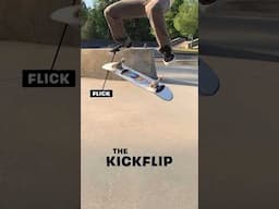 Parts of the Kickflip 🔑 #kickflip #skateboarding #skateboard