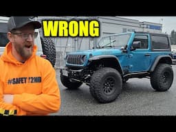 This 2 Door Jeep Wrangler  Is NOT an Overland Vehicle