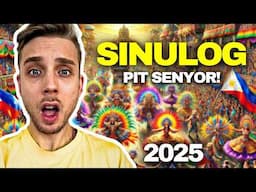 I'm SHOCKED by the SINULOG FESTIVAL Winner in Cebu, Philippines!! 🇵🇭