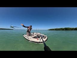 Dinghy Killer 100% Plastic Mantus 104 versus Florida Keys Flats  Fishing with Piscifun