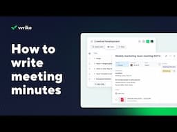 How To Write Meeting Minutes (Template)