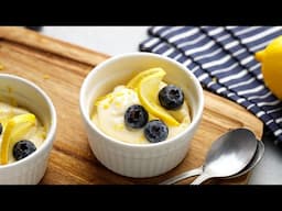 Keto Lemon Cheesecake Protein Fluff [Super Easy Dessert Recipe]