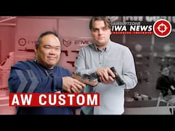 AW CUSTOM IWA 2024 AIRSOFT NEWS | Taran Tactical Pit Viper | Sand Viper | Canik TP9