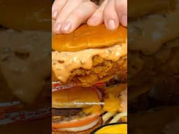 Would you try "ANIMAL STYLE" Popeyes Chicken? #shorts #food