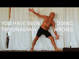 How To Do and Teach an Effective TRIKONASANA Without Pinching Your Back