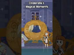 Cinderella's Magical Moments | Fairy God Mother | #shorts | Little Fox | #bedtime_story #fairytales