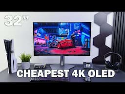 CHEAPEST 4K 32-inch QD-OLED Gaming Monitor for PC / PS5 / Xbox X