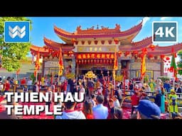 [4K] Thien Hau Temple 2025 Chinese Lunar New Year Celebration | Chinatown Los Angeles | Snake Zodiac