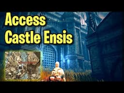 ELDEN RING  How to Get Into Castle Ensis Shadow of the Erdtree DLC