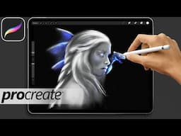 How to Make Lightning Effects EASY LUMINANCE ART TUTORIAL IPAD PRO Procreate