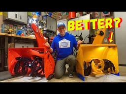 ARIENS PROFESSIONAL 32 vs CUB CADET 3X 30 HD SNOWBLOWER - SUBSCRIBER CHALLENGE (Throwing Test)