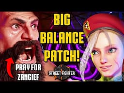 Big Balance Patch w/ Changes for ALL CHARACTERS coming to Street Fighter 6!