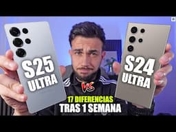 NO FALLES!🤔Samsung GALAXY S25 ULTRA vs S24 ULTRA | COMPARATIVA