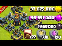 Mini TH17 Spending Spree for the Clash of Clans Update!