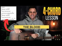 Bethel Music || David Funk || The Blood - Acoustic Guitar Lesson w/ Chords, Lyrics, & Strumming!