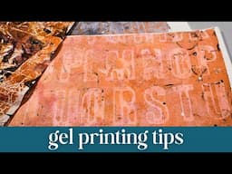 Easy Gel Printing Tips You Can Use For Collage Now!