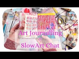 Art Journal with Me ❈ Chat: slowart v technique frenzy