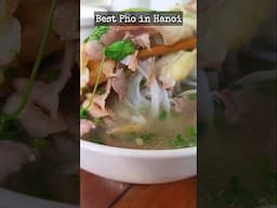 Best Noodle (Pho) Restaurant in Hanoi | Phở 10 Lý Quốc Sư - Hoan Kiem #michelinrestaurant #vietnam