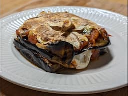 Grilled Eggplant Parmigiana