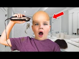 Caleb’s HAIRCUT GOES TERRIBLY WRONG!