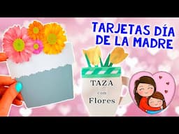 💝 Tarjetas para el DIA de la MADRE 💝  Manualidades FÁCILES para regalar A TU MAMÁ