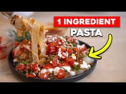 1 Ingredient Pasta (Low Carb Secret Ingredient!!)