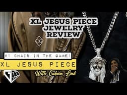 XL JESUS Pendant Jewelry Review/ Is Golden Gilt The King Of The JESUS Piece? 🤴 👑