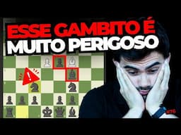 NENHUM INICIANTE sabe defender esse PERIGOSO GAMBITO!  SpeedRun Xadrez Online #ep76