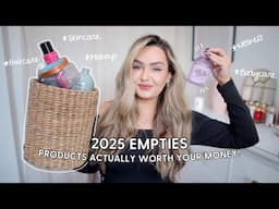 2025 Empties: Skincare, Haircare, Makeup & More!