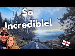 Americans DRIVING Snake Pass for the 1st Time! || Relaxing Adventure (UK Vlog)