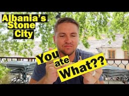 Exploring and trying a Albanian delicacy in Southern  Albania ?? ( Gjirocaster)