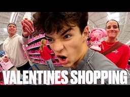 VALENTINE'S DAY SHOPPING HIGH SCHOOL VS ELEMENTARY SCHOOL | BUYING CLASS VALENTINES AND GIFTS