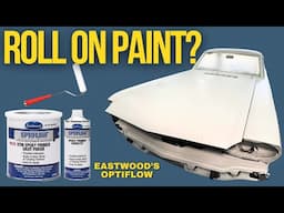 Painting My 65 Mustang With Roll On Primer | Eastwoods Optiflow|3 Point Seat Belt Install | Part 19